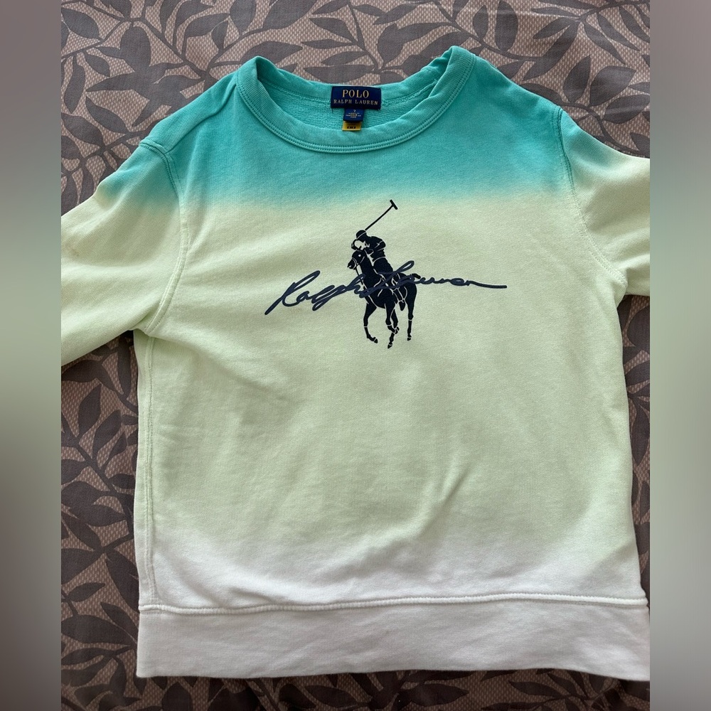 Boys Polo Ralph Lauren long sleeved shirt, size 7